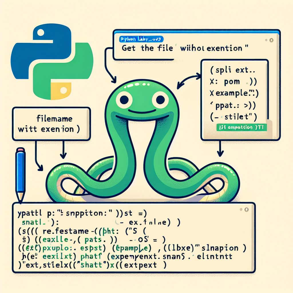 How to Get File Name Without Extension in Python