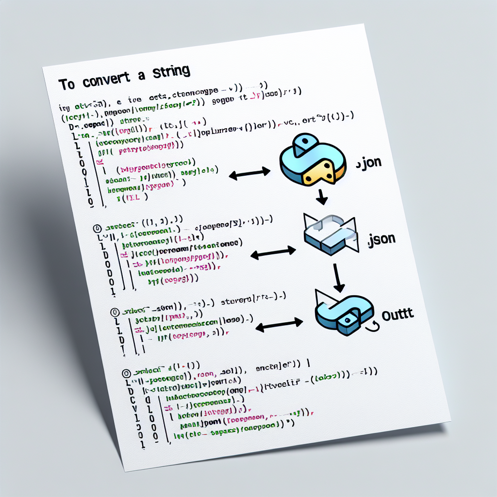 How to Convert a String to JSON in Python
