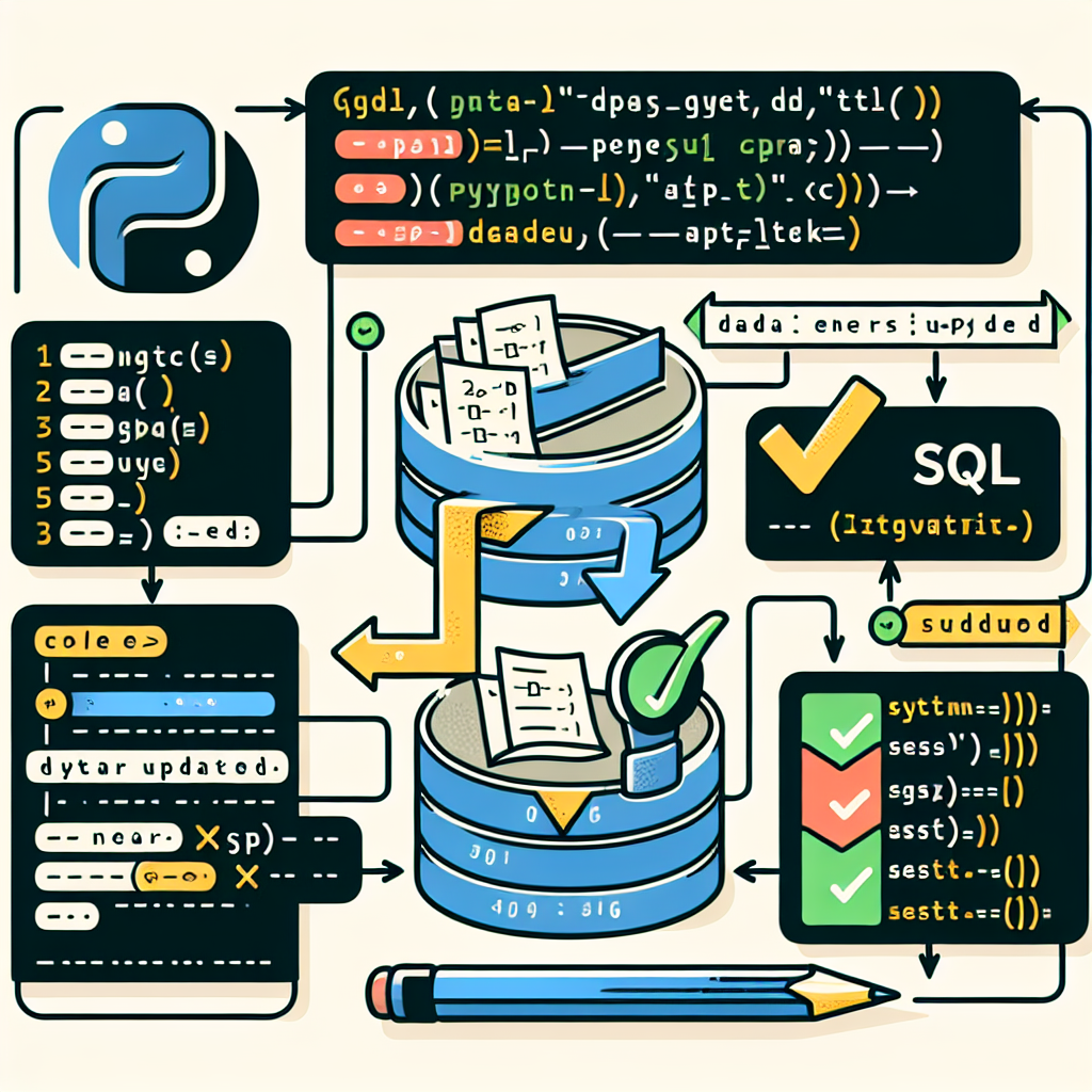 How to Update Data on Sql Using Python